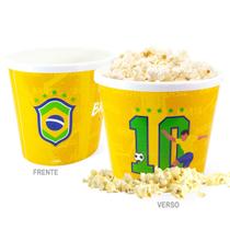 Pote Para Pipoca Copa do Mundo 2,1L Plasútil