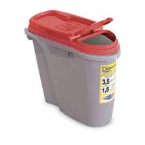 Pote para ração Porta Ração Dispenser Plast Pet 3,5L 1,5kg