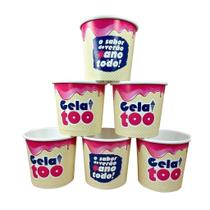 Pote Para Sorvete Personalizado 210ml A03 - 100 Und