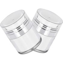 Pote pequeno para creme com valvula a vacuo