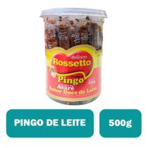 Pote Pingo De Leite Rosseto 500g C/ 50 Unidades