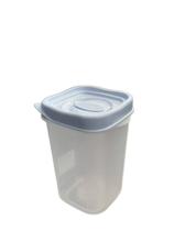 Pote plástico 0,5l - branco - ideal para organização e armazenamento Pote plástico 0,5l - branco - ideal para organização e armazenamento