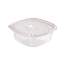 Pote Plástico 1 Litro Plasútil Geladeira Frutas Micro-ondas Fitness Cozinha Freezer Marmita Pote Plástico 1 Litro Plasútil Geladeira Frutas Micro-ondas Fitness Cozinha Freezer Marmita