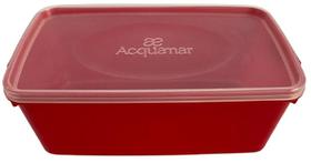 Pote Plástico Acquamar Diamante Vermelho 1,5L