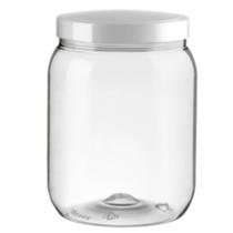 Pote Plástico Bandeirante Tampa Branca Mantimento 1,7 Litros Pote Plástico Bandeirante Tampa Branca Mantimento 1,7 Litros