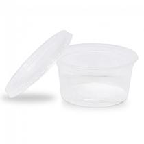 Pote Plástico com Tampa 140 Ml 1000 Unidades Rioplastic Pote Plástico com Tampa 140 Ml 1000 Unidades Rioplastic