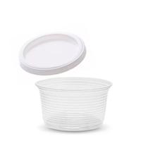 Pote Plástico com Tampa 250 ml Copozan 1000 unidades