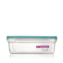 Pote Plástico com Travas Hermético Verde Menta 2,5L Freshy Sanremo