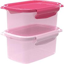 Pote Plastico CONJ.2PT C/TRAVA Degrade 460ML KIT