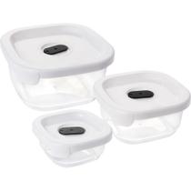 Pote Plástico CONJ. 3 Potes Encaixáveis C/VA KIT (7899808822357) Pote Plástico CONJ. 3 Potes Encaixáveis C/VA KIT (7899808822357)