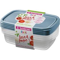 Pote Plastico CONJ. L4P3 Potes Facil 1,8L