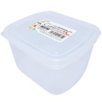 Pote Plástico Japonês Nakaya K123 1,2 L Grande Com Tampa