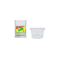 Pote Plástico Kit Sobre Tampa 500ml 25und - Rioplastic