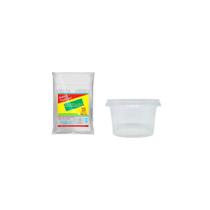 Pote Plástico Kit Sobre Tampa 500ml 25und - Rioplastic Pote Plástico Kit Sobre Tampa 500ml 25und - Rioplastic