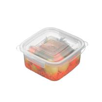 Pote Plástico Microondas Freezer Quadrado Com Trava G 1,8 L