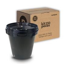 Pote Plástico Para Colocar Ração - Kit Com 250 Pçs Pote Plástico Para Colocar Ração - Kit Com 250 Pçs