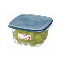 Pote Plástico Quadrado Fácil Verde 800ml - Sanremo