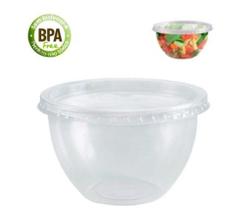 Pote Plástico Redondo Bowl Descartável 750ml C/ 40 Unidades