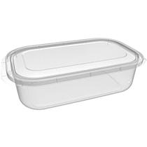 Pote Plastico Retangular ALTO Grande 4,6L.