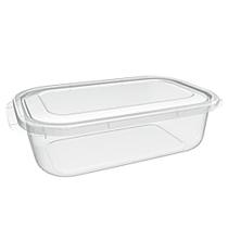 Pote Plastico Retangular Alto Medio 2,9L.