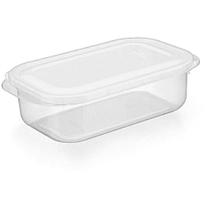 Pote Plástico Retangular ALTO Pequeno 1,5L. Pote Plástico Retangular ALTO Pequeno 1,5L.