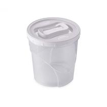 Pote plastico rosca click 3,2l plasutil 2832 - cor sortida Pote plastico rosca click 3,2l plasutil 2832 - cor sortida