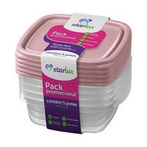 POTE PLASTICO STARLUX 530ML cada - Leve 5 Pague 4 (REF124)