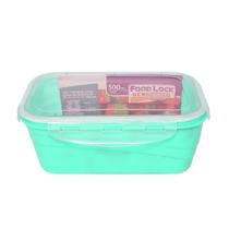 Pote Plástico Vasilha Para Alimento Com Vedação 500 Ml - Lp House Pote Plástico Vasilha Para Alimento Com Vedação 500 Ml - Lp House