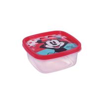 Pote Plasútil Quadrado Minnie 580ml - Embalagem com 12 Unidades