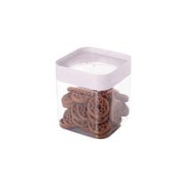 Pote Plug Quadrado 1,28 L Plasutil Pote Plug Quadrado 1,28 L Plasutil