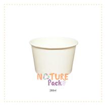 Pote Polipapel 280Ml Branco 45Un - Ecs Sustentaveis