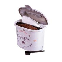 Pote Porta Café E Filtro Papel Plasutil 006142 Pote Porta Café E Filtro Papel Plasutil 006142