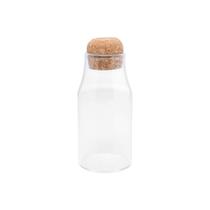 Pote Porta Condimentos 250ml Organizador Alto Vidro com Tampa de Rolha edonda Encaixável - Wolff Pote Porta Condimentos 250ml Organizador Alto Vidro com Tampa de Rolha edonda Encaixável - Wolff