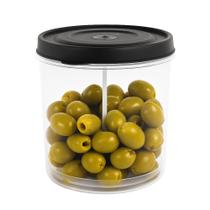 Pote Porta Conserva Azeitonas E Picles 1 Litro Com Aparador Pote Porta Conserva Azeitonas E Picles 1 Litro Com Aparador
