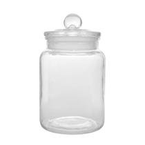 Pote Porta Mantimento Vidro Arena 1,6L com Tampa