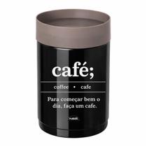 Pote Porta Mantimentos De Plástico Empilhavél Plug Café Açúcar Frases Organizador Cozinha Decorado - Pote Porta Mantimentos De Plástico Empilhavél Plug Café Açúcar Frases Organizador Cozinha Decorado -