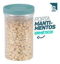 Pote Porta Mantimentos Ermético Plástico Sanremo 1 Litro