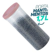 Pote Porta Mantimentos Ermético Plástico Sanremo 1,7 Litros