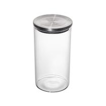 Pote Porta Mantimentos Hermético Vidro c/Tampa Metal 550ml Pote Porta Mantimentos Hermético Vidro c/Tampa Metal 550ml