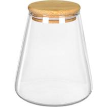 Pote Porta Mantimentos Home&co Com Tampa Bambu Borossilicato 950ml 13x8x8cm Transparente Pote Porta Mantimentos Home&co Com Tampa Bambu Borossilicato 950ml 13x8x8cm Transparente