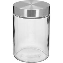 POTE PORTA MANTIMENTOS HOME&CO VIDRO 1,2L 16x11x11cm TRANSPARENTE