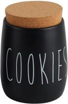 Pote Porta Mantimentos Oak Açúcar Café Cookies em Metal Yoi