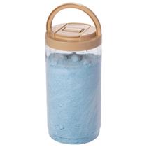 Pote Porta Mantimentos Rações com Alça 1.6LT Tampa Dosadora Bege Pote Porta Mantimentos Rações com Alça 1.6LT Tampa Dosadora Bege