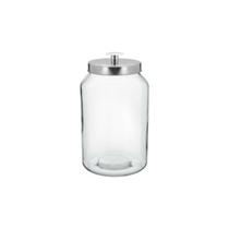 Pote Porta Mantimentos Vidro Com Tampa Metal 4 Litros Home & Co Pote Porta Mantimentos Vidro Com Tampa Metal 4 Litros Home & Co
