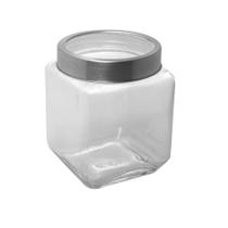 Pote Porta Mantimentos Vidro Gastro Prateada 1,2 l - Lyor Pote Porta Mantimentos Vidro Gastro Prateada 1,2 l - Lyor