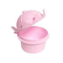 Pote Porta Mix Coroa Rosa - 220ml - 1 unidade - Plasútil - Rizzo
