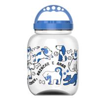 Pote Porta Ração Cachorro Gato 3,6l 1,4LT Com Alça Container - Pote Porta Ração Cachorro Gato 3,6l 1,4LT Com Alça Container -