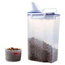Pote Porta Ração Dispenser Tampa Dosador Armazenar 2,3l