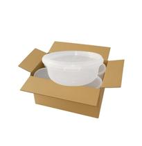 Pote PP com Tampa Lacre 160 Ml Transparente Kit com 640 Unidades Pote PP com Tampa Lacre 160 Ml Transparente Kit com 640 Unidades