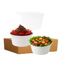 Pote PP com Tampa Lacre 600 Ml Redondo Branco 348 unidades
